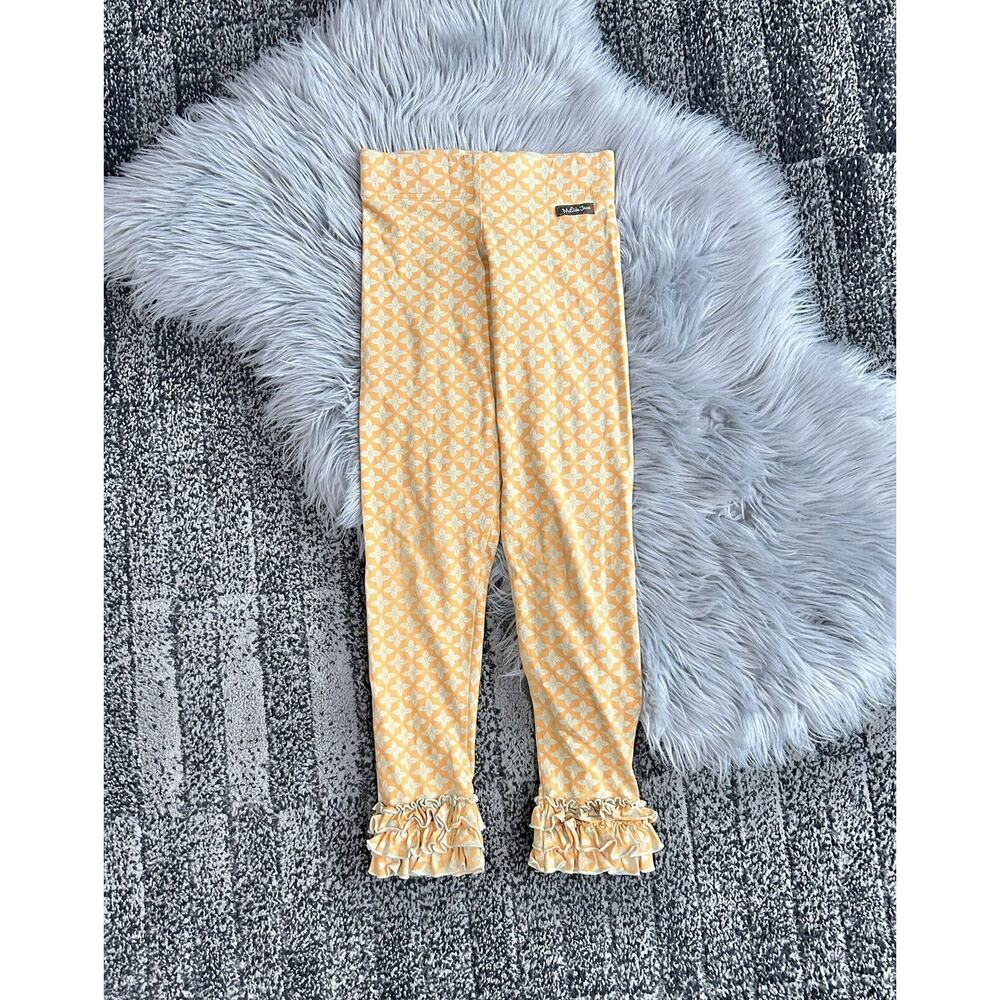 Matilda Jane Sunburst Ruffle Leggings Secret‎ Fields Pants Size 12